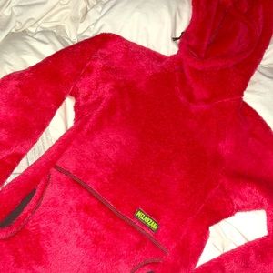 Melanzana fuzzy hood